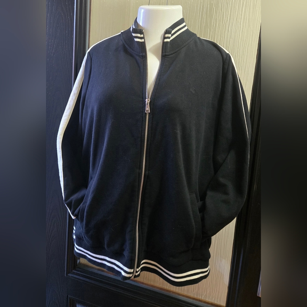 Ralph Lauren Classic Black Zip Up Jacket